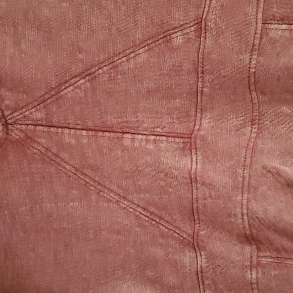 3/$25 FREE PEOPLE Cold shoulder peplum shirt SZ SM - Picture 6 of 9